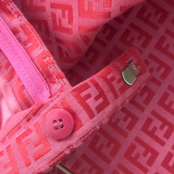 Fendi hot pink metallic pants - Picture 6 of 9